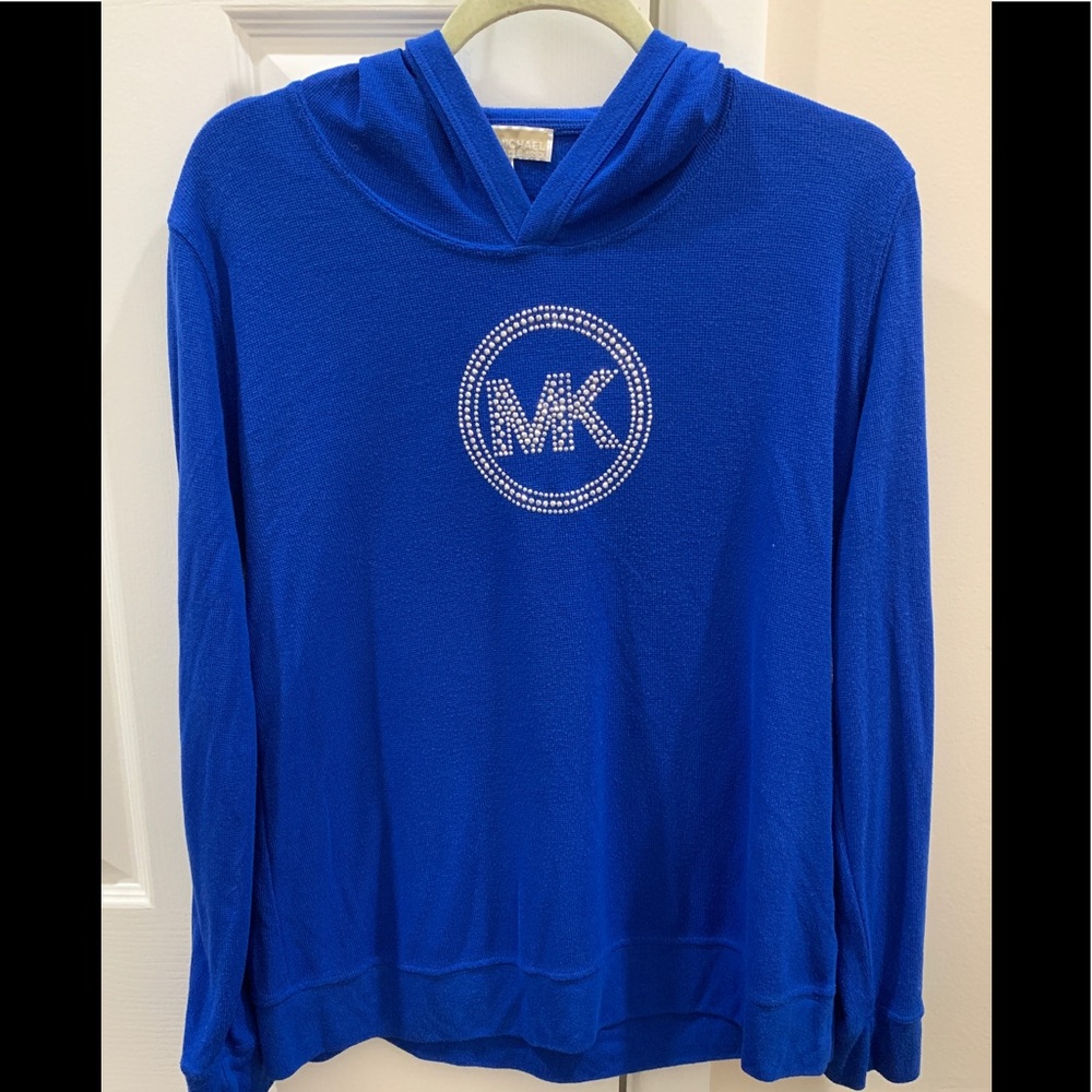 MK Royal Blue Bling Sweatshirt